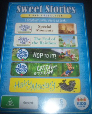 Sweet Stories Guess How Much I Love You/Peter Rabbit (Aust Reg R 4) DVD   New
