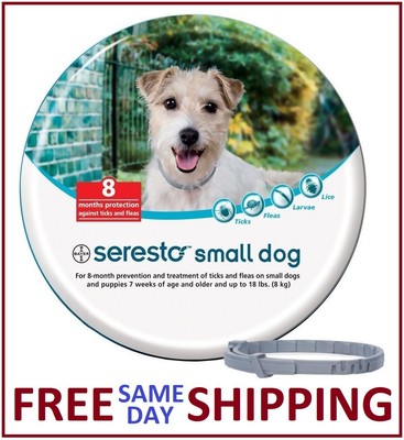 Seresto Flea & Tick Collar For Small Dogs Up To 18 Lbs