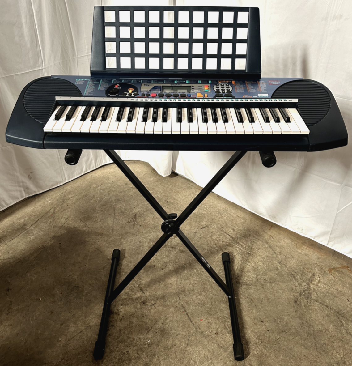 Yamaha Education Suite PSR-140 Keyboard BLACK BLUE Multi Yamaha Education Suite PSR-140 Keyboard BLACK BLUE Multi