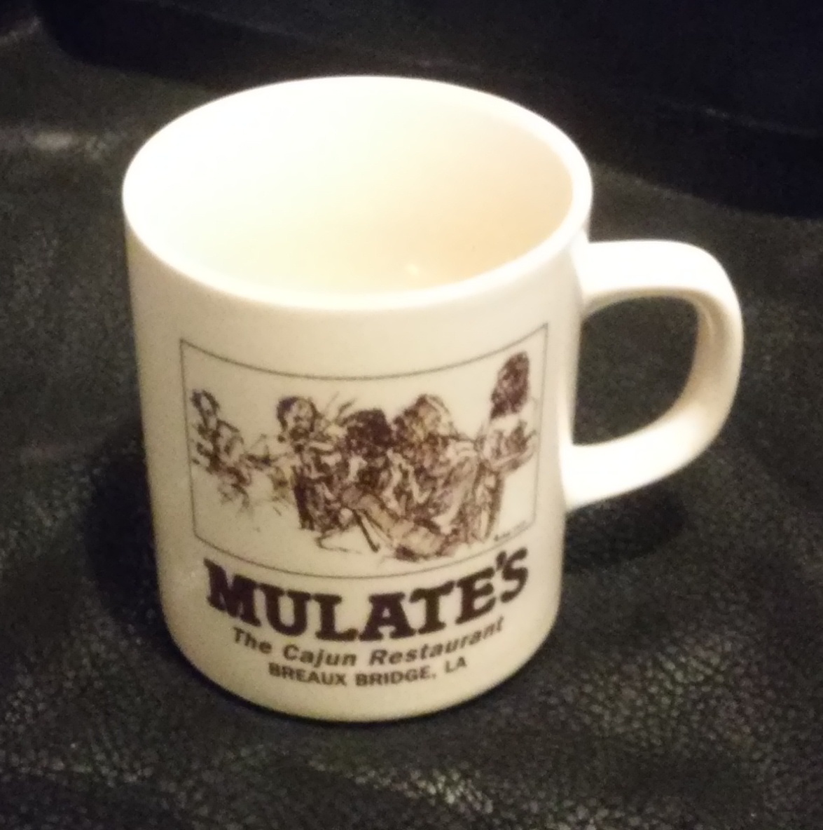Mulate's The Cajun Restaurant Mug , Breaux Ridge, LA , Ceramic