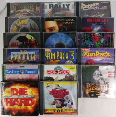 Lot Of 21 PC Games From The Mid To Late 1990s + 3 From The 2000s