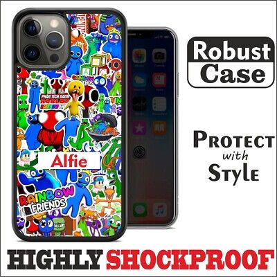 Personalised Kids phone case Shockproof Phone Cover Birthday Gift Present (Samsung Galaxy S8 Best Games)