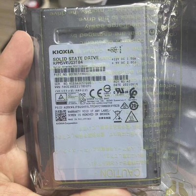3.84tb SSD kioixa SAS KPM5VRUG3T84 Solid State Drive 2.5 Genuine New