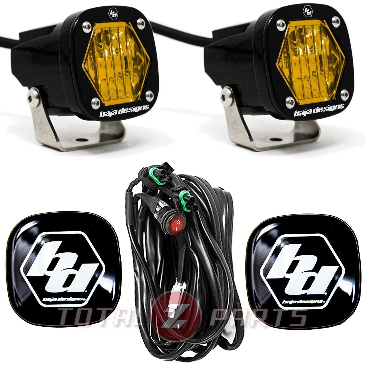 バハデザイン S1 Wide Cornering | Amber LED Baja Designs S1, Amber Wide Cornering LED light