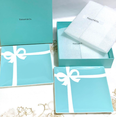 Tiffany dessert shop plates