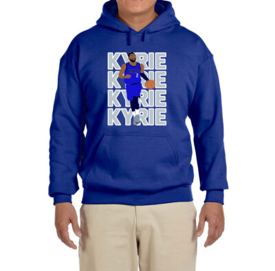 Dallas Mavericks Kyrie Irving Text Pic Hooded sweatshirt