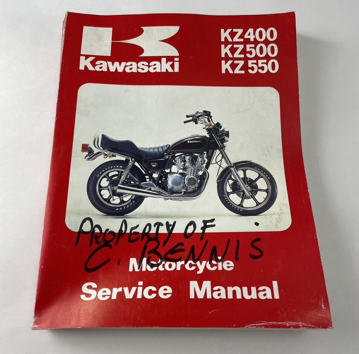 79-81 KAWASAKI KZ 400 500 550 Service Repair Manual 99924-1018-03