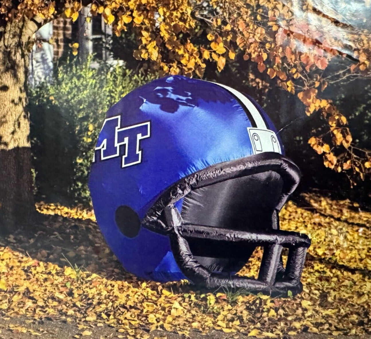 airblown inflatable football helmet Buffalo Bills Outdoor White Makes the perfect gift For The Deep Rooted Fan! Sporticulture Indianapolis Colts Inflatable Jack-O-Helmet