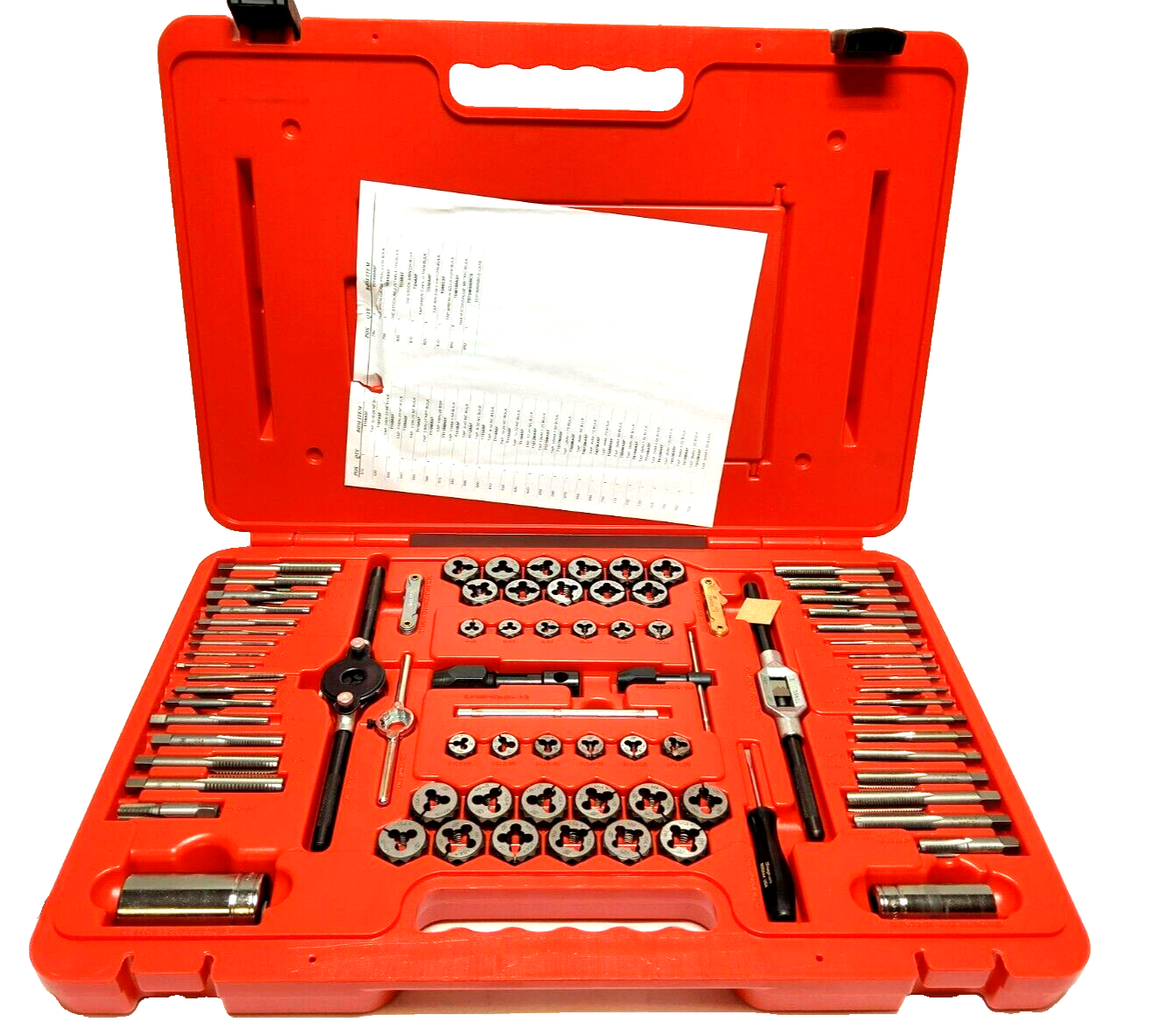 Snap-on TDTDM500B 76-piece Tap and Die Set Metric & SAE in Case