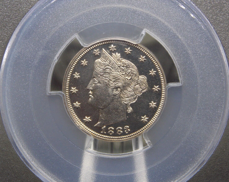 1883 PROOF Liberty Head "V" Nickel *NO CENTS* 5c PCGS