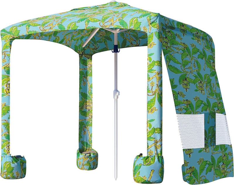 Beach Cabana, 6.2'&times;6.2' Beach Canopy, Easy Set up and Take 