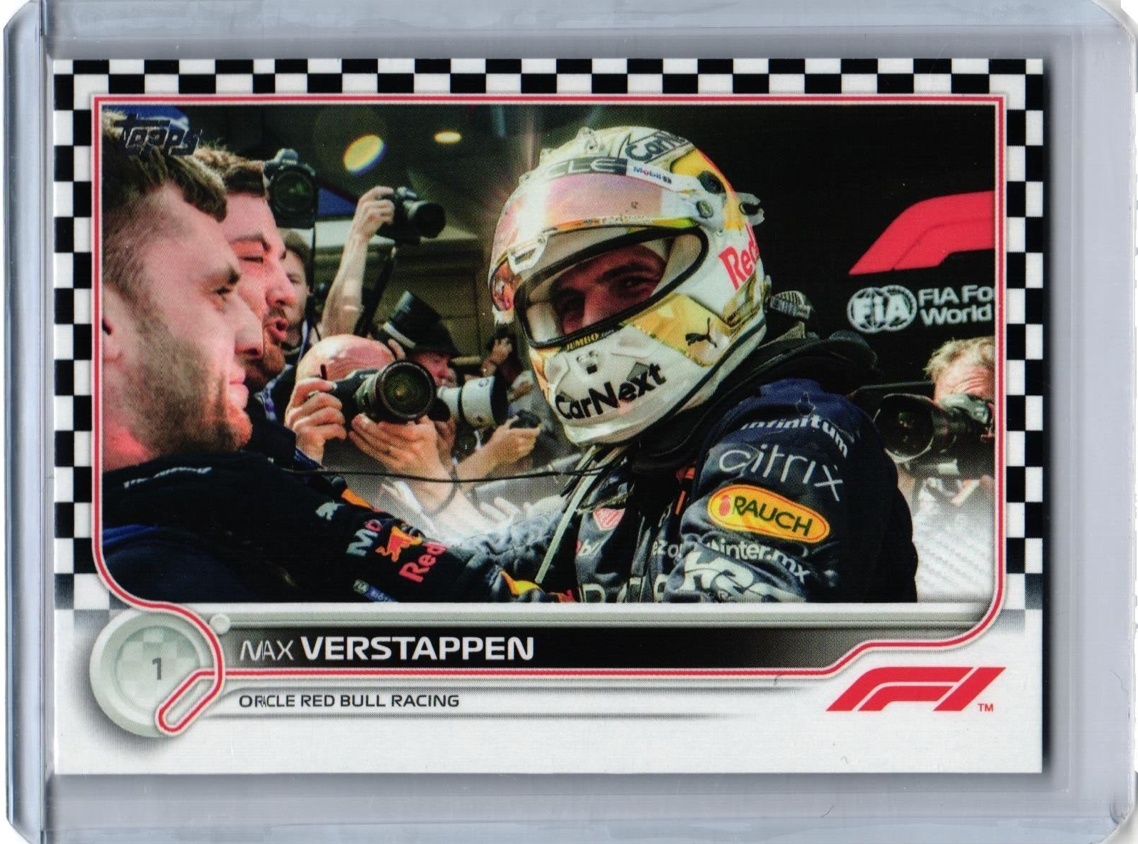 22 TOPPS MAX VERSTAPPEN フェルスタッペン 世界399枚 Max Verstappen World Champion Red Bull 2021 Topps Now