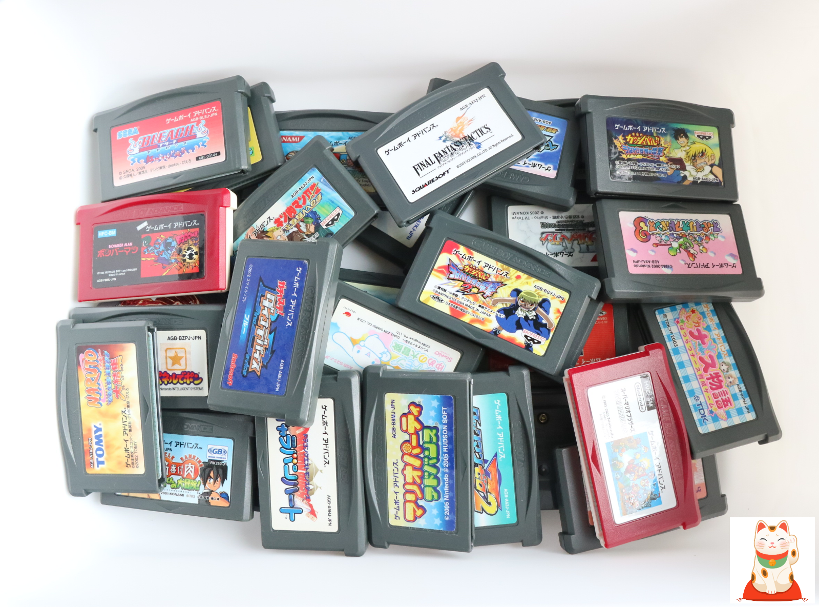 Lot of 30 GBA Nintendo Gameboy Advance Games Set Japan
