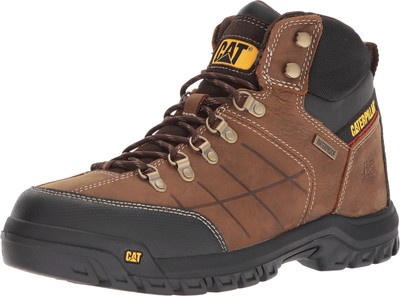 Cat Footwear Men's Threshold Waterproof Soft Toe Work Boot, Sz_12_Real Brown