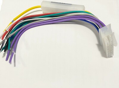 Dual 12 pin Car Audio Wiring Harness Stereo Wire Connector XR4115, XD1228 + more