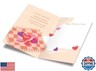 Prime Greetings Niece Valentine's Day Card Made in America | Eco-Friendly | Thick Card Stock with Premium Envelope 5in x 7.75in | Packaged in Protective Mailer