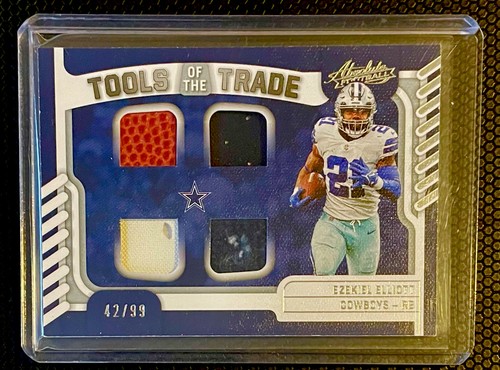 2022 Panini Absolute Ezekiel Elliot 'Tools Of The Trade