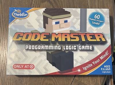 Thinkfun CODE MASTER Programming Logic Minecraft Board Game - Brand New/Sealed