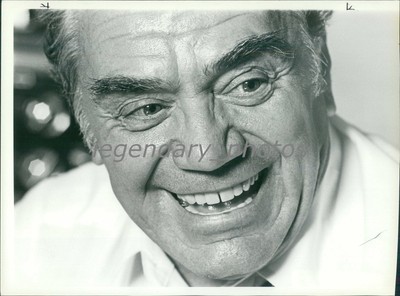 1981 Close-Up of Actor Ernest Borgnine Original News Service Photo