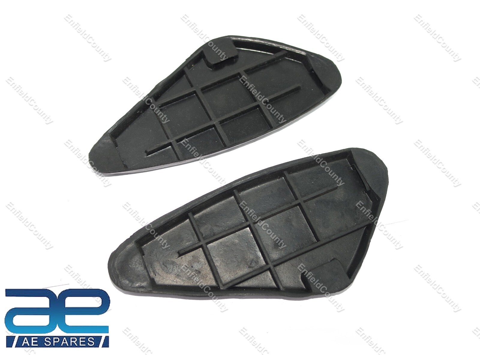 For BSA A10 A50 A65 B40 C15 Petrol Fuel Tank Knee Pad Rubber 1960 - 68 