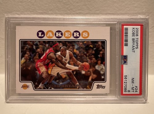 2008 topps Kobe Bryant, lebron James