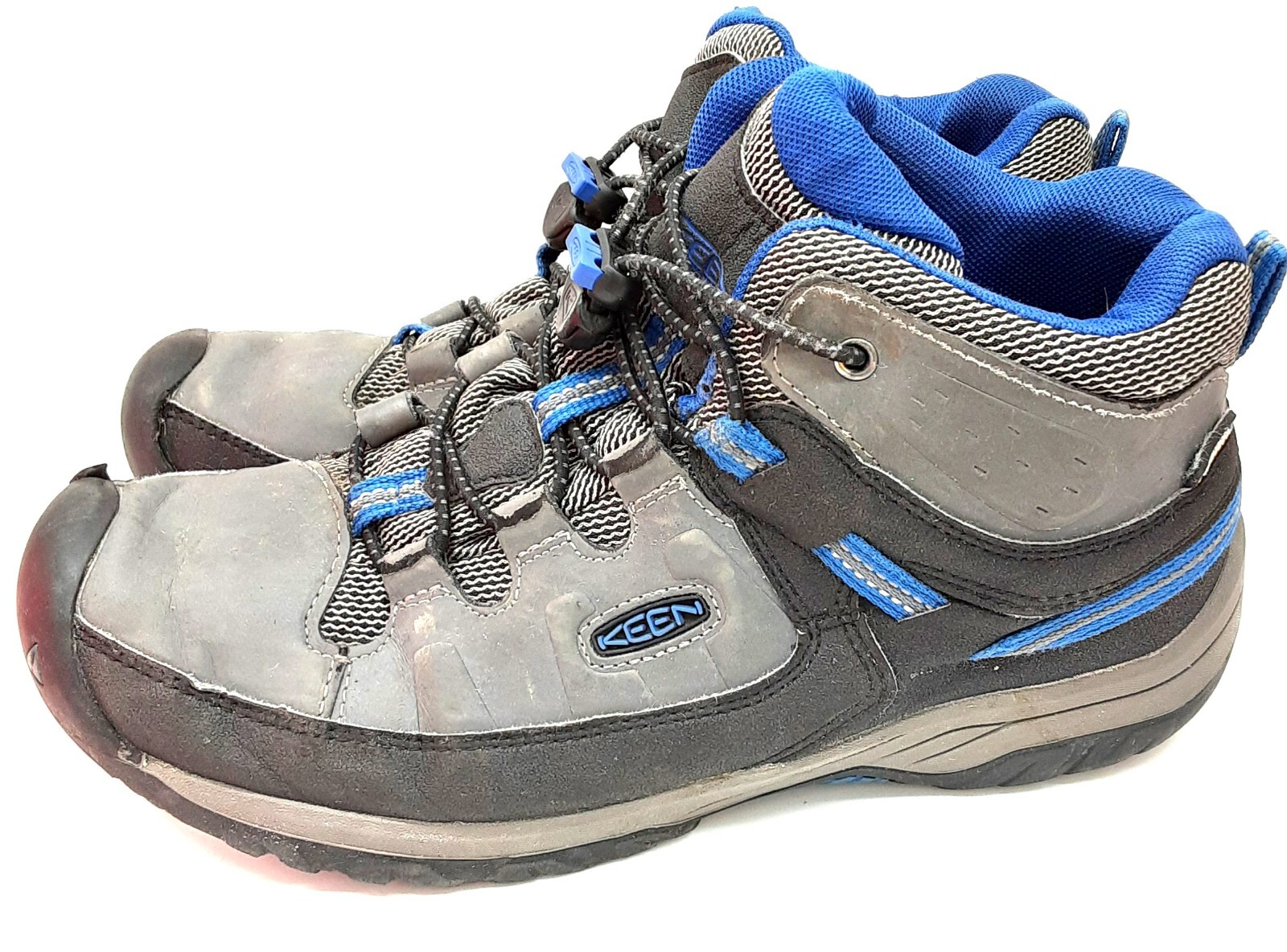 スキー keen.dry Keen Dry Waterproof Size 6 Men's Sneaker, Blue/Gray, Lace