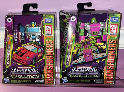 Transformers Legacy Evolution g2 Dead End & Mirage NIB