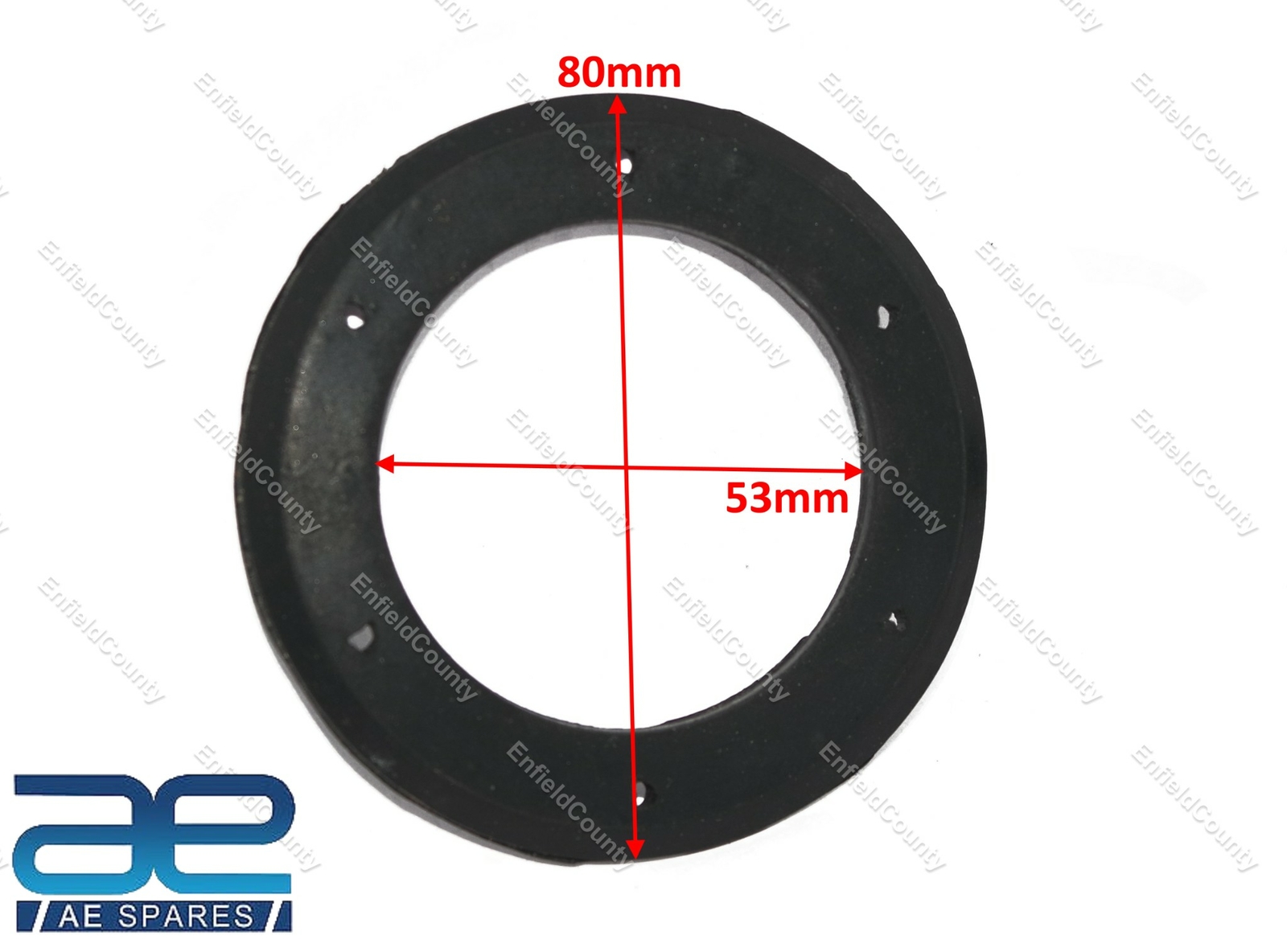 Vespa Horn Rubber Surround Rim Gasket Black VBB VLB VBC Scooter