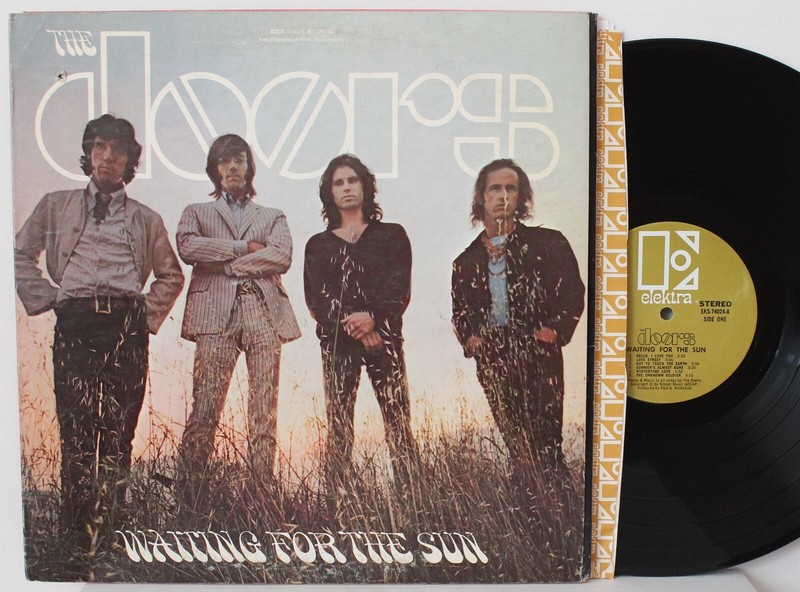 THE DOORS Waiting For The Sun LP (Elektra EKS 74024, orig ’68) VG++ Gold Label