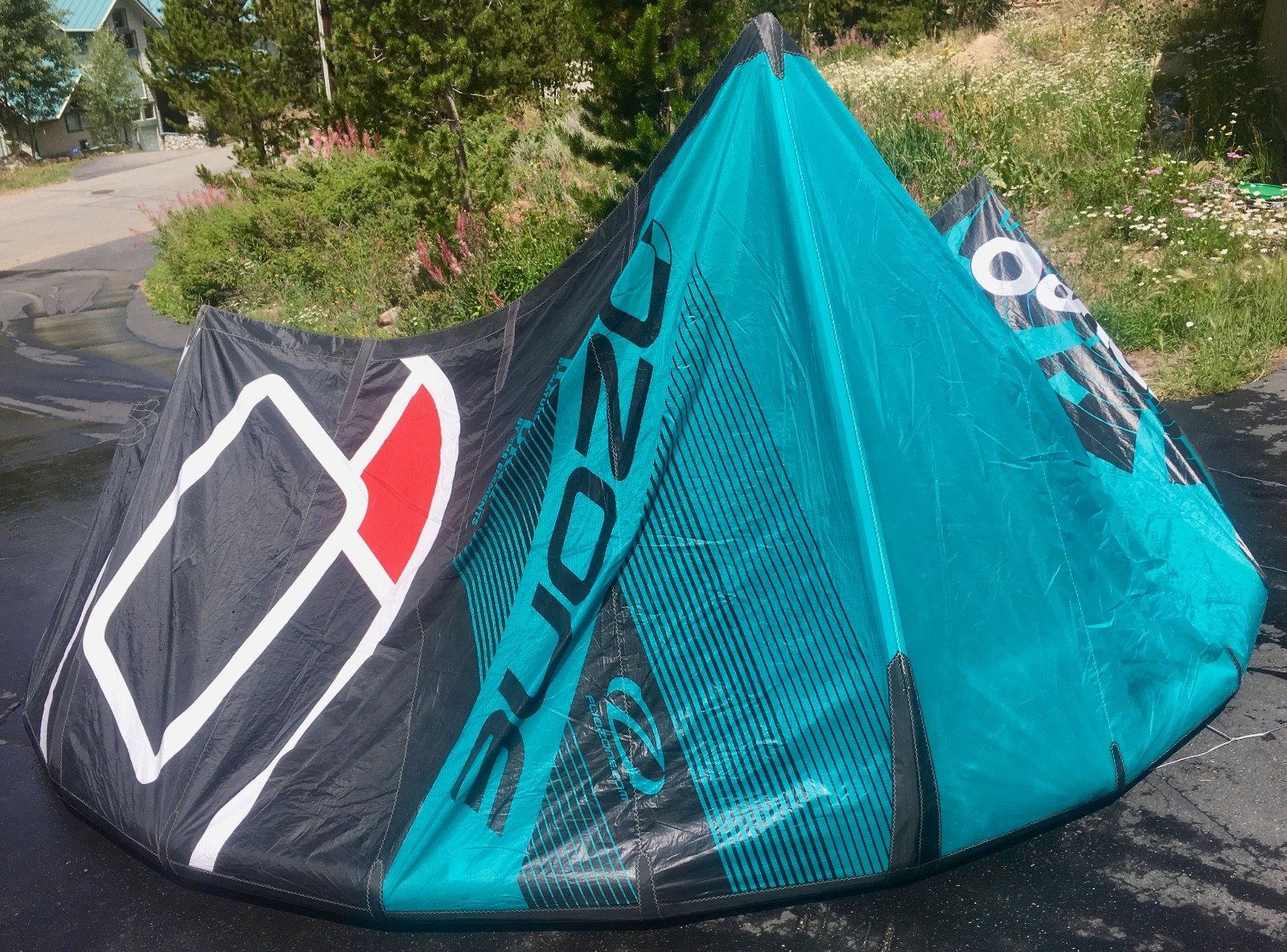 Ozone Enduro V4, 8 meter kite