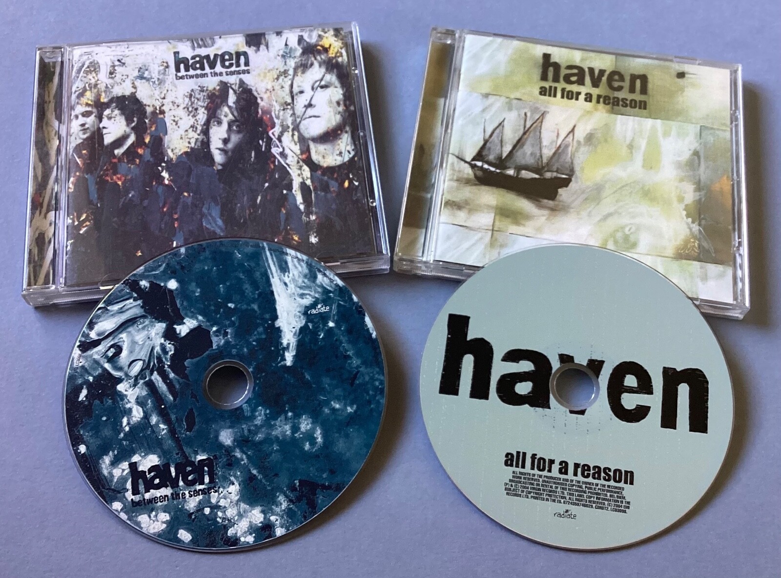 Haven ‎/ Between The Senses LPレコード