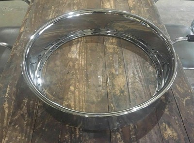 SPW Vellano Authentic 21 x 4.5 Wheel Rim Lip 40 Hole Show Chrome Finish