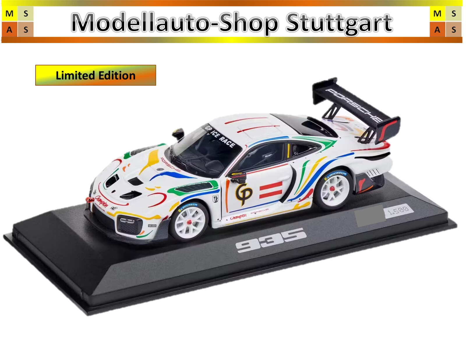 Porsche 935/19 Carrera #69 - Blue / Red - Limited Edition