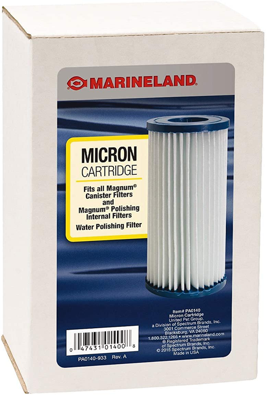 Marineland Micron Cartridge Fits Magnum Canister Water Polishing Filters 1Pck