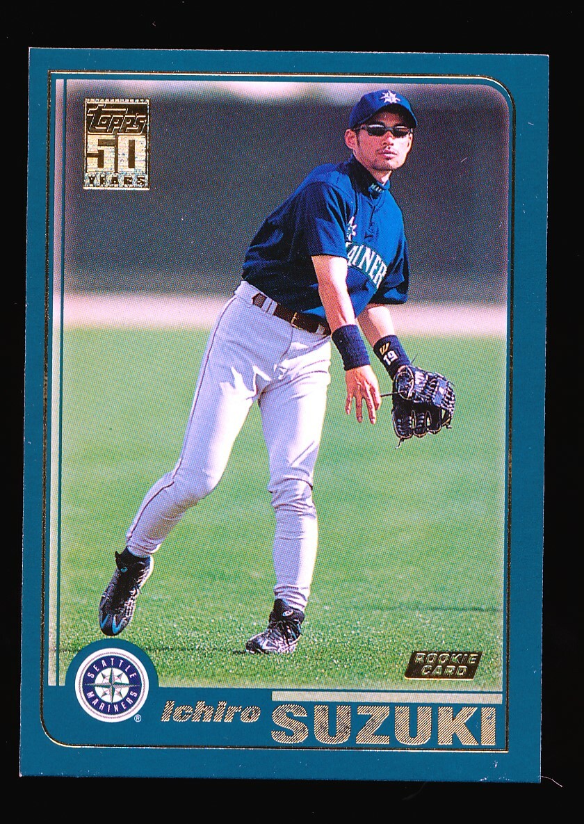 Topps イチロー 2001オールスタールーキー メダリオン Ichiro Topps 2001 イチロー MLB ルーキーカード Ichiro Suzuki Rookie