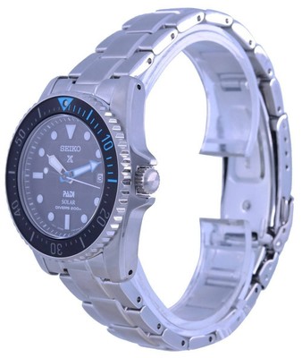 Pre-owned Seiko Prospex Padi Special Edition Solar Diver Date Sne575p1 200m Mens Watch