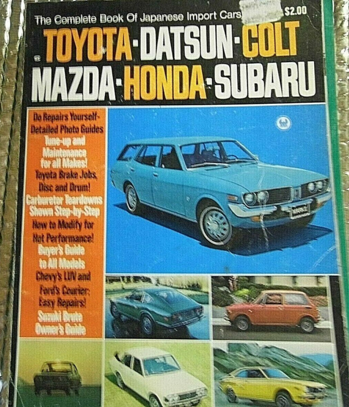 The Complete Book Of Japanese Import Cars 1972 Petersen