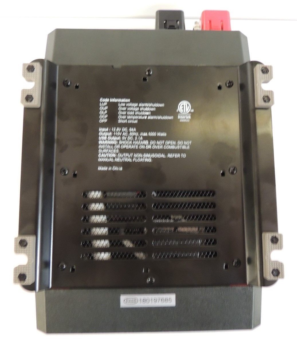 Traveller 1000 Watt Power Inverter 1070557 * BRAND NEW * FREE SHIPPING *