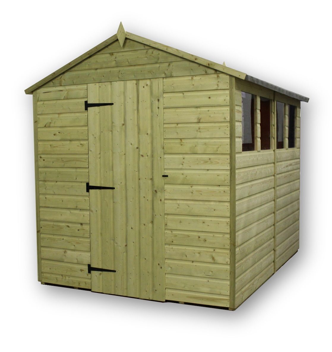 empire 9200 premier apex shed 6x7 shiplap t&g pressure