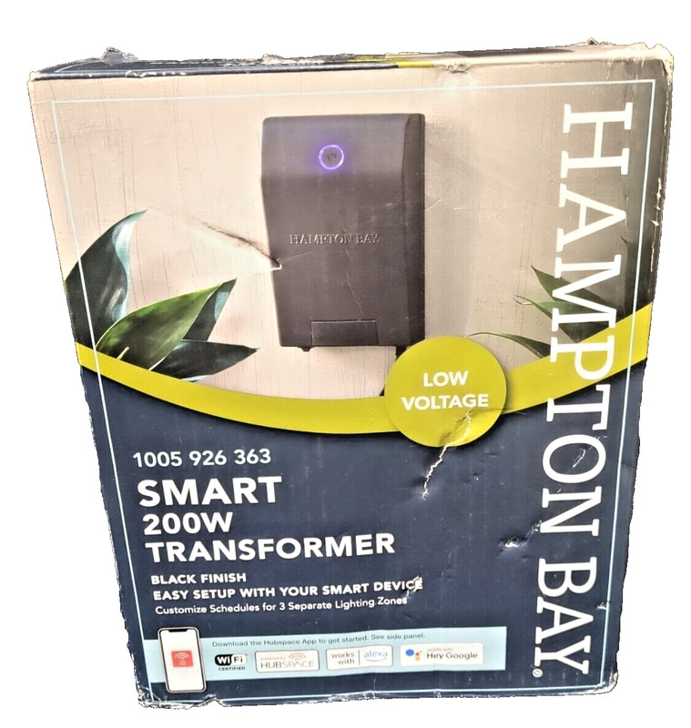 Hampton Bay Smart 200W Transformer 1005 926 363 Black