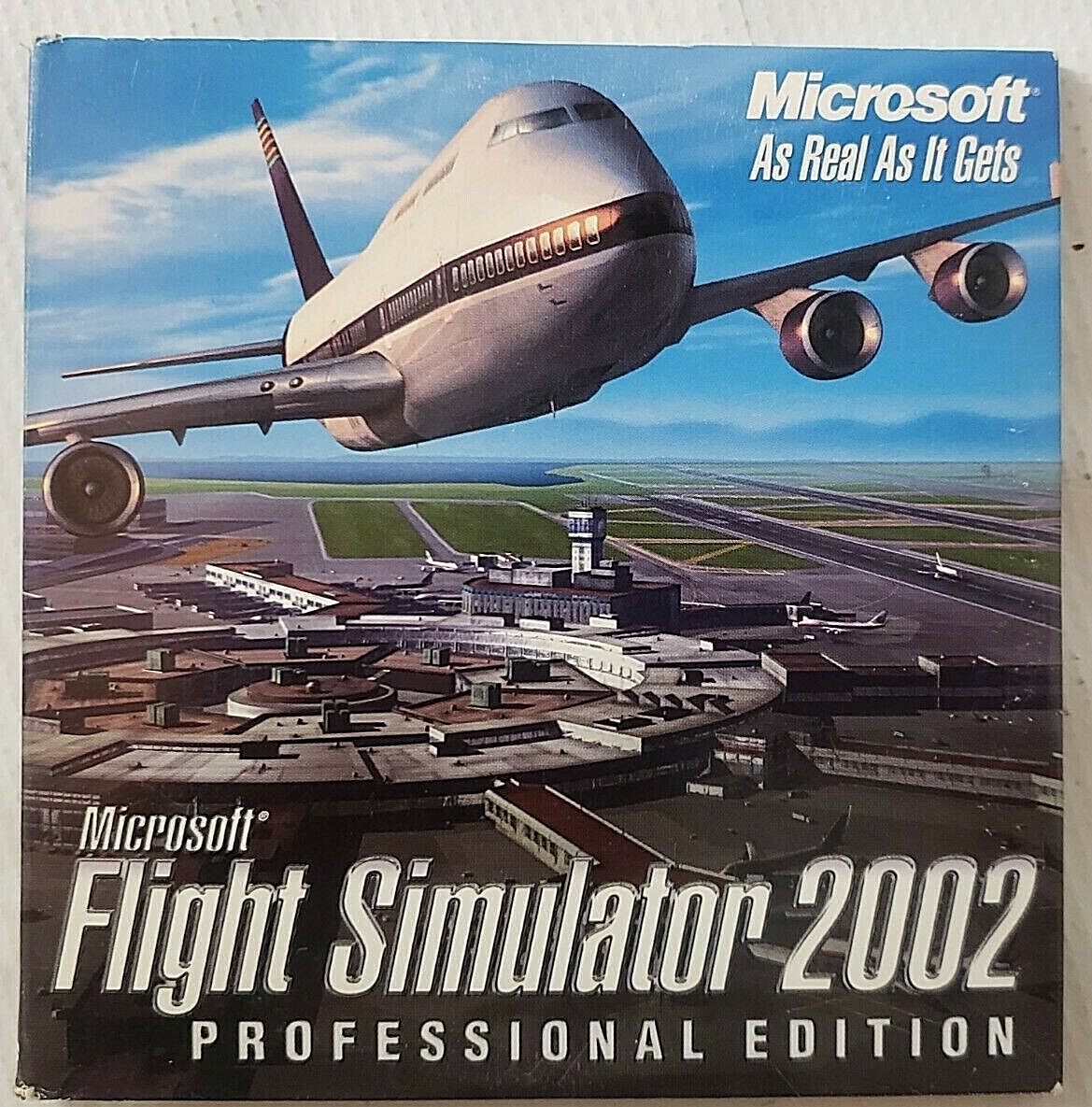 VINTAGE Microsoft Flight Simulator 2002 As Real As It Gets
