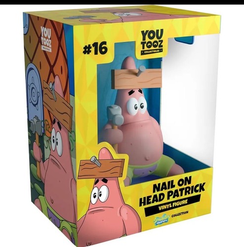 YOUTOOZ * Limited Edition * SpongeBob * Patrick Nail on Head