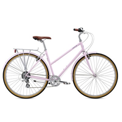 2016 Breezer Downtown EX ST Women's Steel Town Bike 8-speed Pink Small