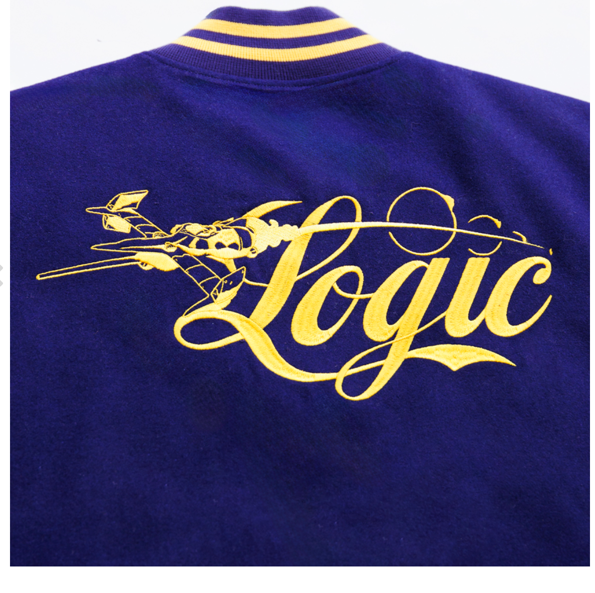 Pre-owned Exclusive Crunchyroll X Logic X Cowboy Bebop - Varsity Jacket - Crunchyroll  - Lg In Multicolor