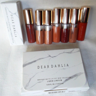 Dear Dahlia Sensuous Matte Lip Suit Mini 7-Shade Liquid Lipstick Set