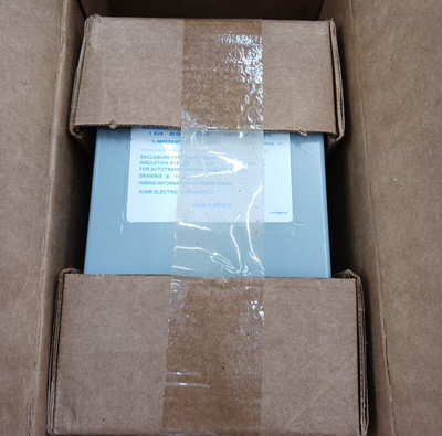 NEW ACME 1 KVA TRANSFORMER T253010S  240 X 480 PRI HV 120/240 SEC LV 1 PHASE