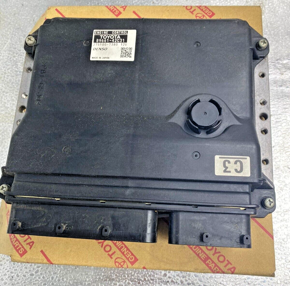 トヨタ　RAV4 89661-42C31 Toyota Rav4 Rav-4 2006-2008 ecu ecm computer #46