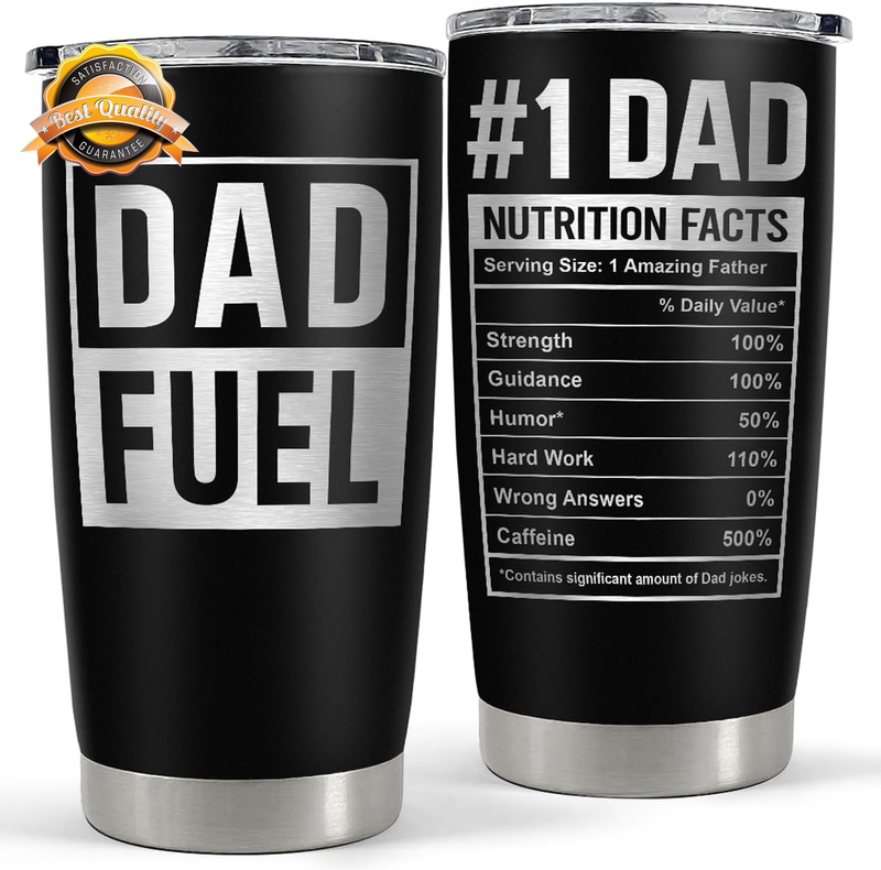 Dad Fuel Tumbler 20oz Stainless Steel Insulated Coffee Mug Gift 70