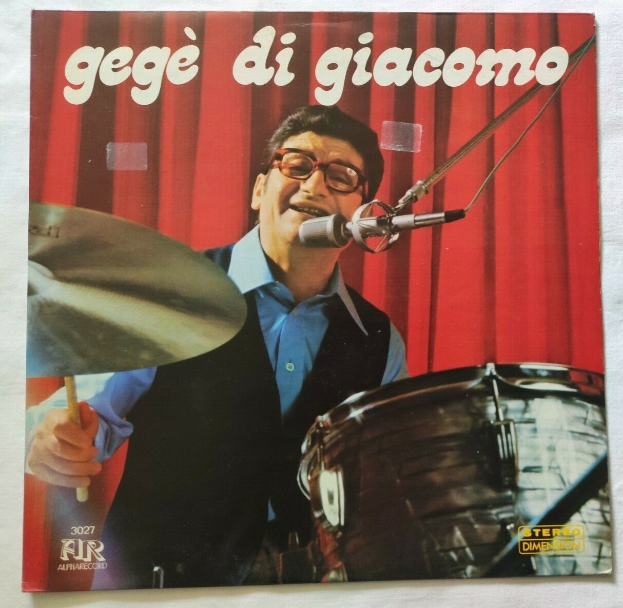 Gege' di Giacomo LP Homonymous 33 RPM Vinyl Italy 1976