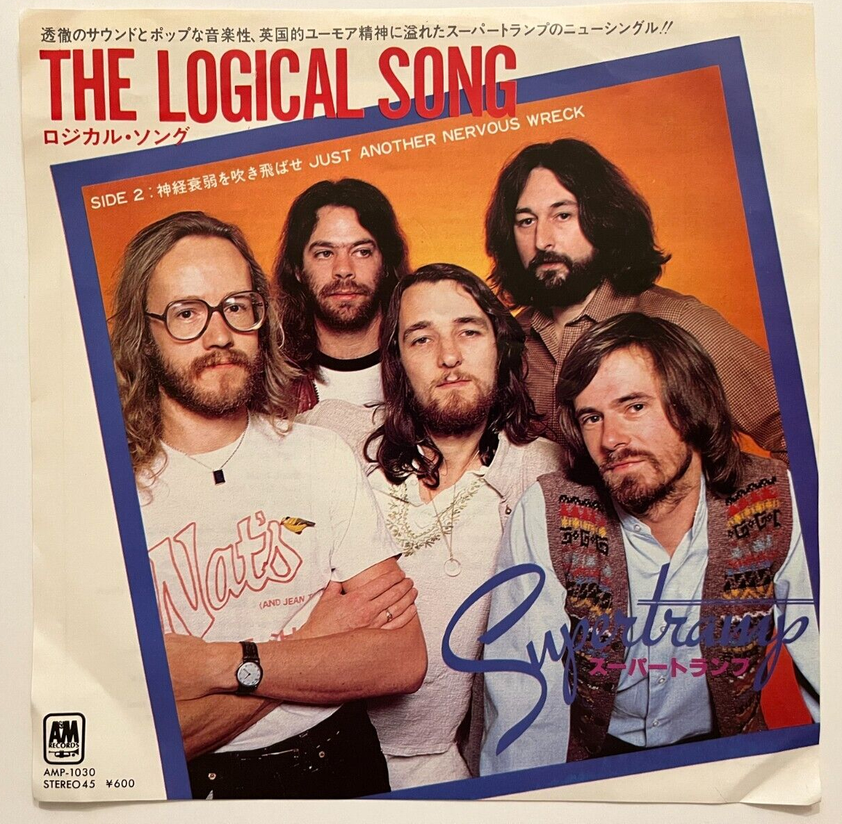 SUPERTRAMP.ROGER HODGSON, サイン入り,スーパートランプ SUPERTRAMP.ROGER HODGSON, サイン入り,スーパートランプ